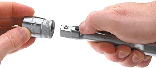 STAHLWILLE 52/16/6QR, 1/2“ Steckschlüsselsatz mit Ratsche + durchgängiger QR Sicherheitsverriegelung