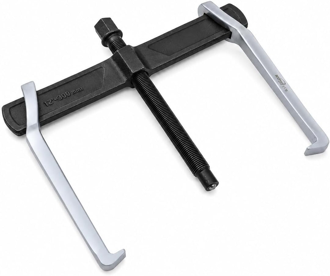 KATSU Tools 2-Arm Abzieher 12", CR-V, Verstellbar, Abzieher für Lager, Zahnräder, Riemenscheiben 30,