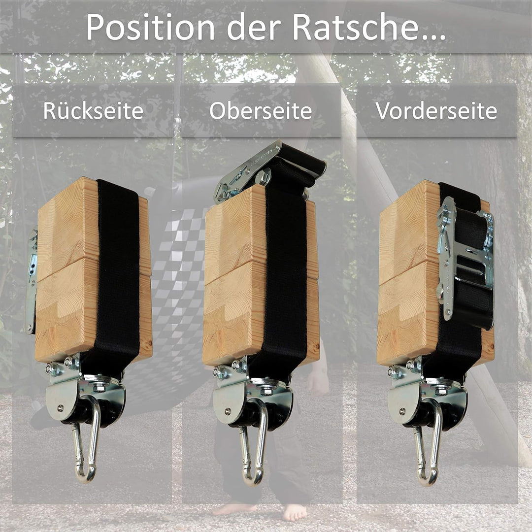 Flexible Bandschelle bis Ø23 cm oder 70 cm Umfang mit MARATHON Rollengelenk 72 cm, 72 cm