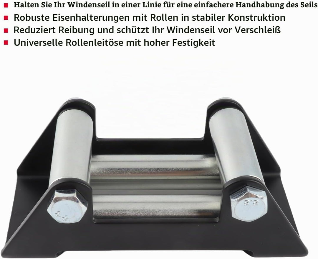 Seilwinde Seilrolle Seilführung Robust Nebeneinander 125 Mm Universell Fairlead einheiten des Fairle