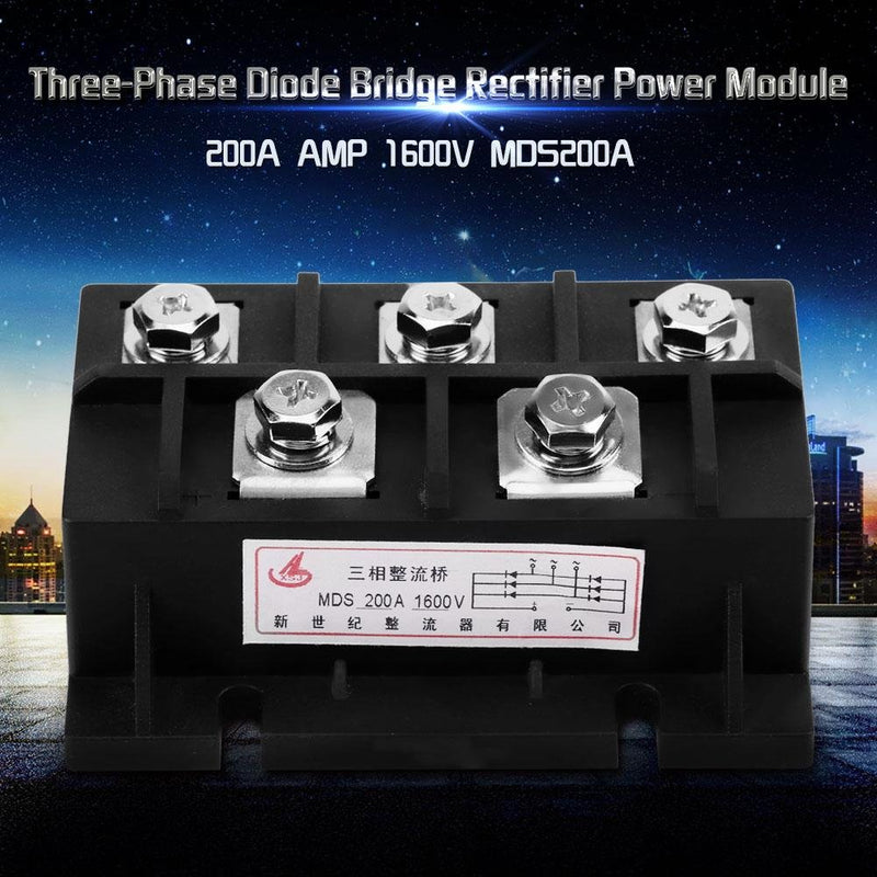 MDS 200 amp 1600 V 3 Phase AC zu DC High Power Gleichrichter Silizium Vollwelle Diode Brückengleichr