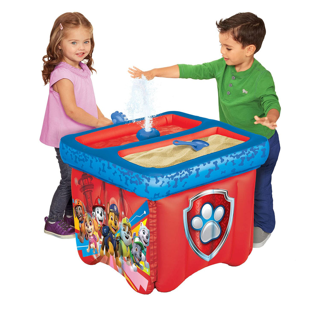 Paw Patrol Tisch Aufblasbarer Sand & Wasser Outdoor Tisch