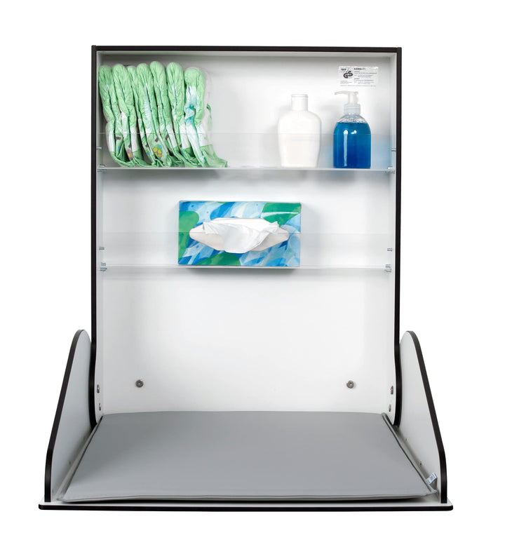 KAWA HPL | Wandwickeltisch von timkid | TÜV-geprüfter und GS-zertifizierter Wickeltisch (weiss), wei