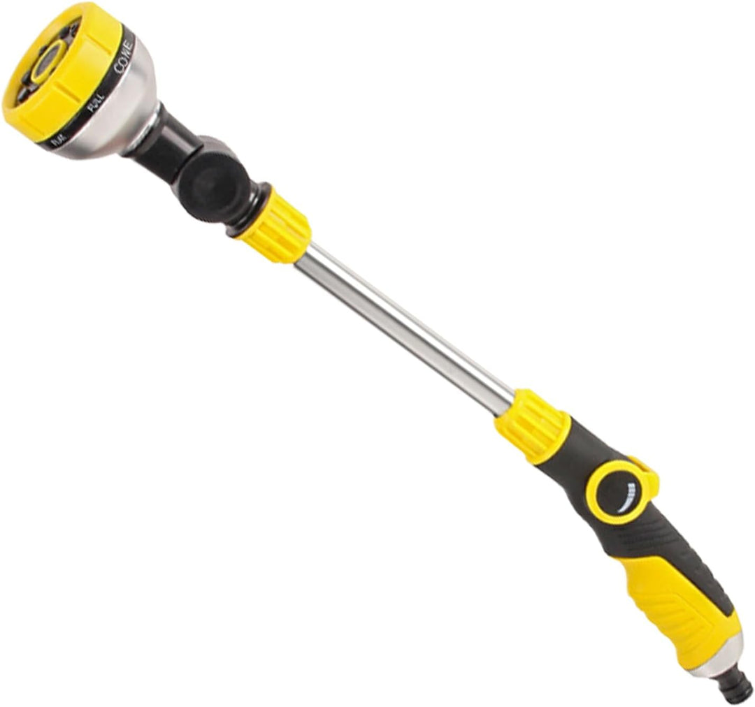 Water Wand, Water Nozzle, Portable Long Pole Design Ensures Adjustable, Powerful Spray, Durable Cons