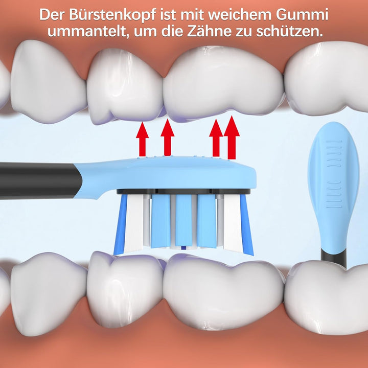 16er Ersatzbürsten Kompatibel mit Philips Sonicare Elektrische Zahnbürste,Bürstenköpfe Zahnbürstenau