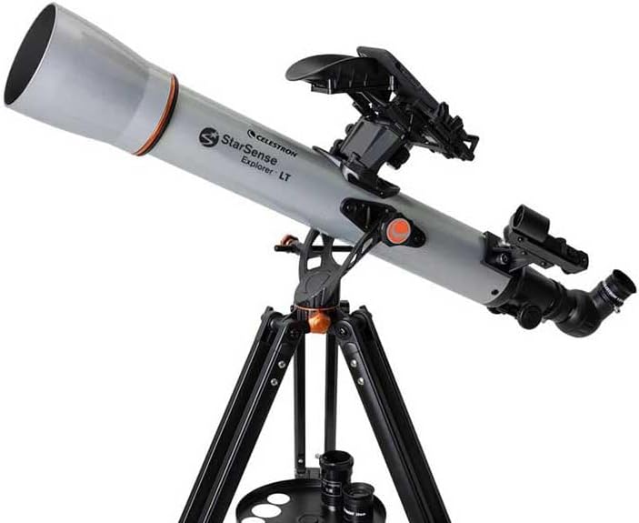 Celestron 22450 StarSense Explorer LT 70AZ Refraktor-Teleskop, Tubuslänge 81 cm, f/1 Öffnungsverhält