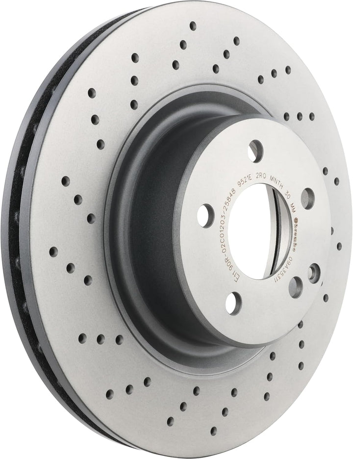 Brembo 09.A353.11 Vordere Bremsscheibe mit UV-Lackierung