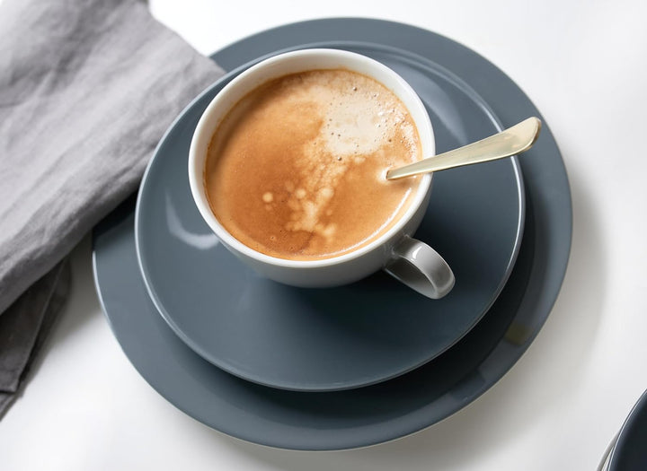 Kaffeeservice Doppio, 12-teilig, Anthrazit Anthrazit Kaffeeservice, Anthrazit Kaffeeservice