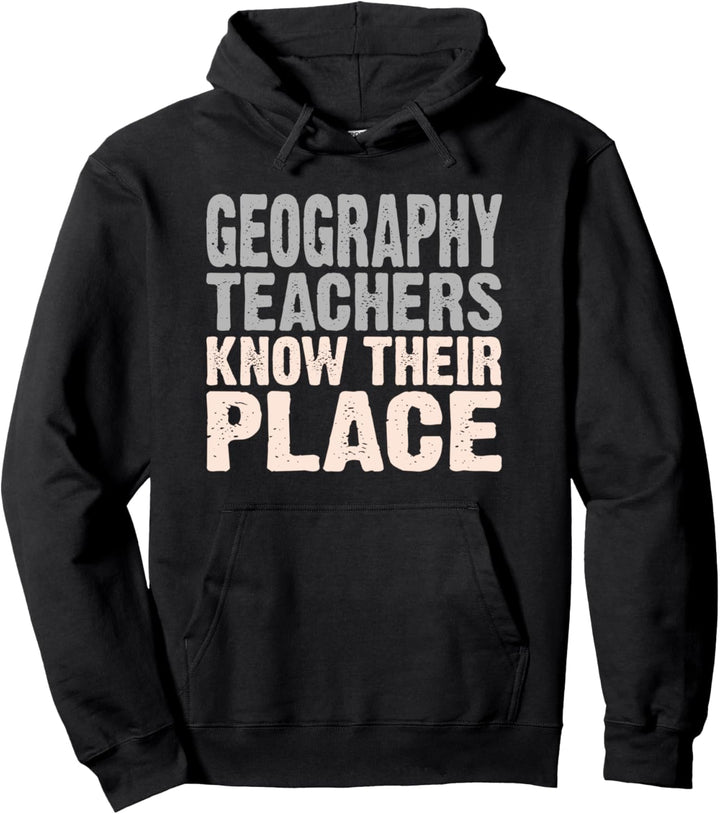 Lustige Geographie Lehrer - Geographie Lehrer wissen Pullover Hoodie