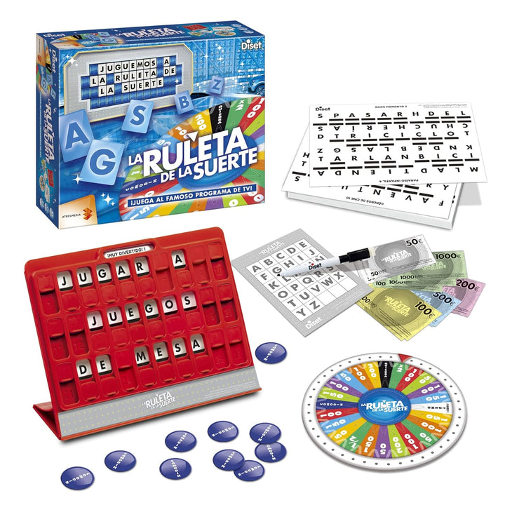 JUEGO LA RULETA DE LA SUERTE