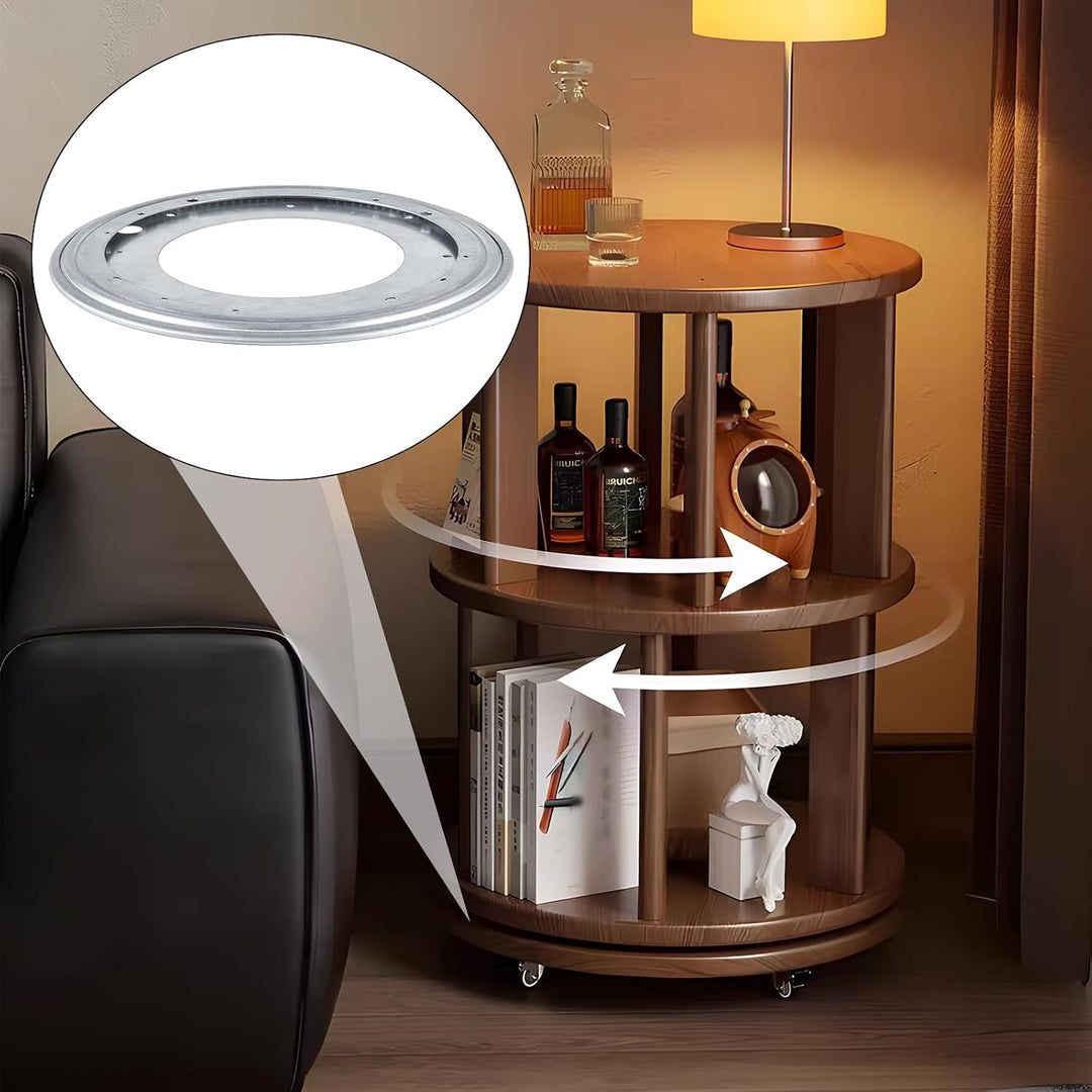 HSTECH 30,5 cm Lazy Susan, 362,9 kg drehbare Lagerplatte, robust für drehbaren Tisch, Bücherkoffer,