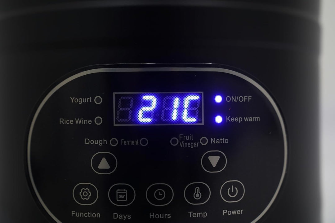 Joghurtbereiter, 8L Joghurtmaschine Multifunktional mit Zeitanzeige, Yogurt Maker für Griechischer J