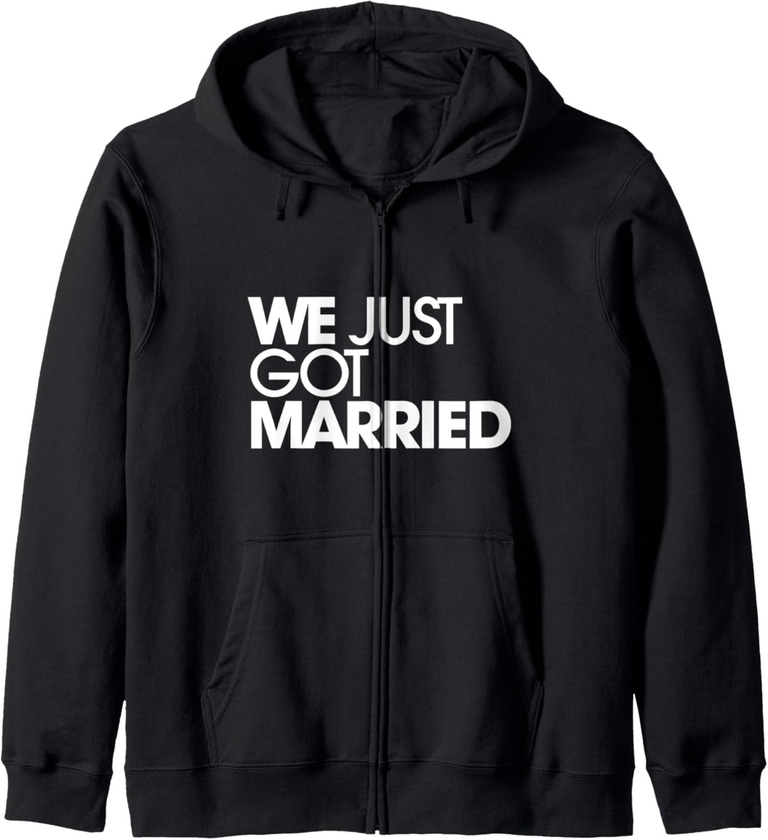 Fun We Just Got Married - His / Hers New Married Couple Kapuzenjacke