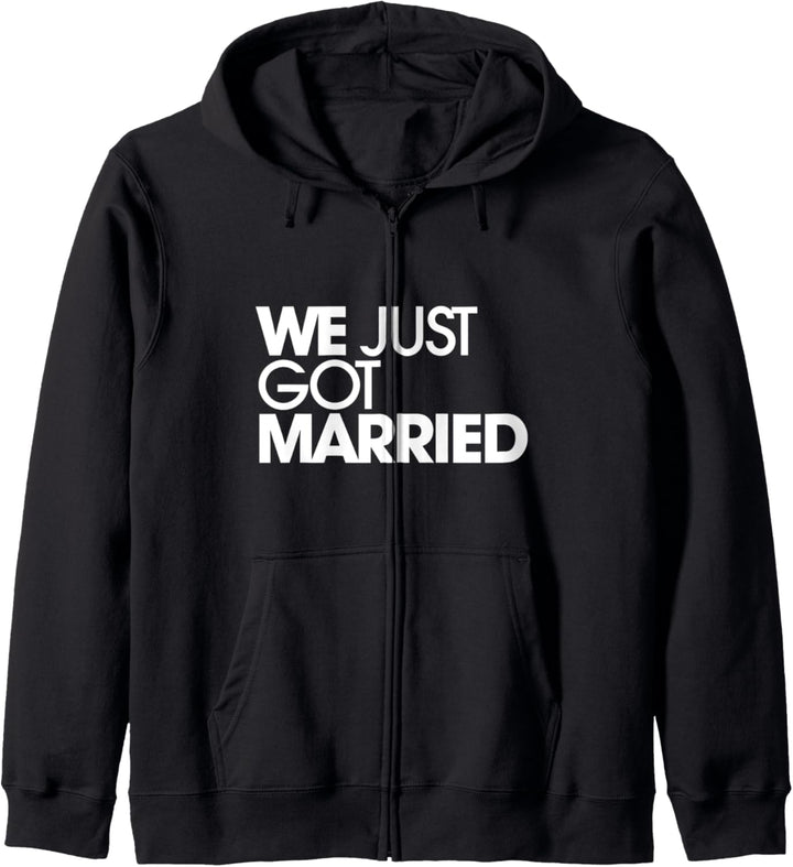 Fun We Just Got Married - His / Hers New Married Couple Kapuzenjacke