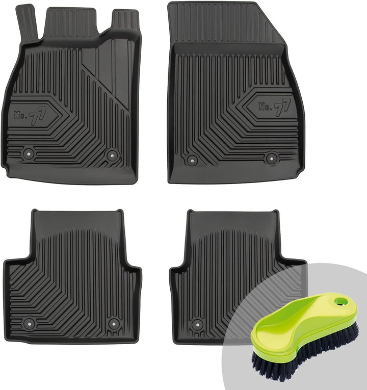 FROGUM No.77 Gummimatten Ganzjahresset von Auto Fussmatten Autofussmatten für Opel Insignia A 2008-2