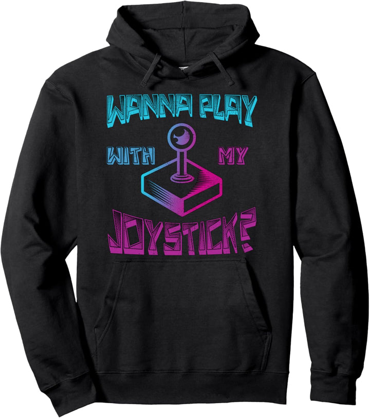 Retro Vintage 80s Arcade Gamer Zocker Vaporwave Pullover Hoodie