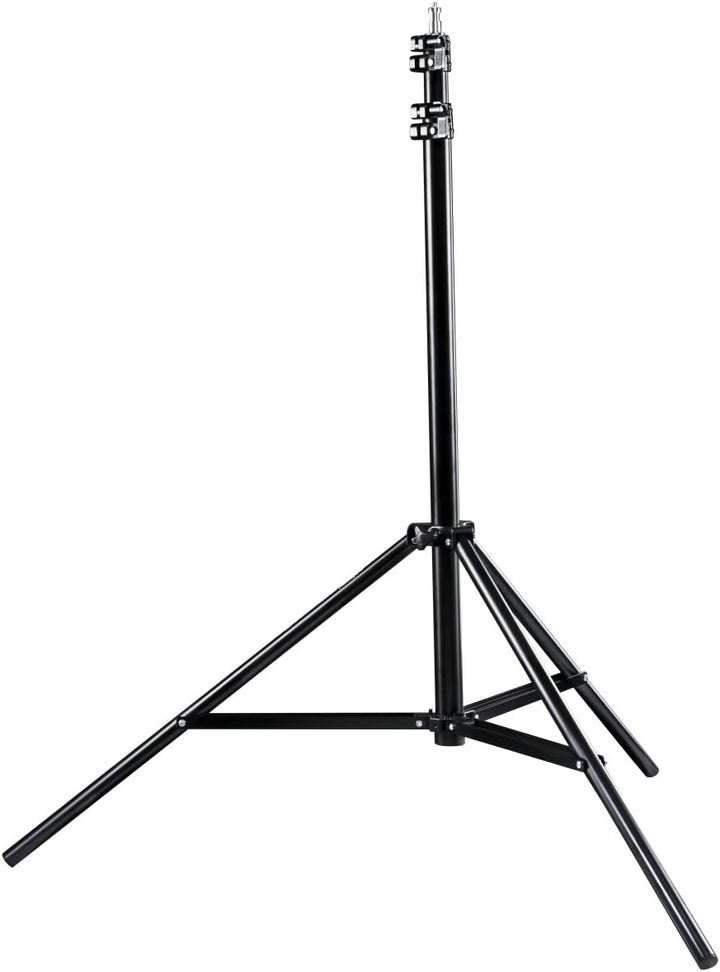 Walimex pro WT-501 Galgenstativ (max. Höhe ca. 175 cm und Belastbarkeit ca. 5 kg), Schwarz Single, S