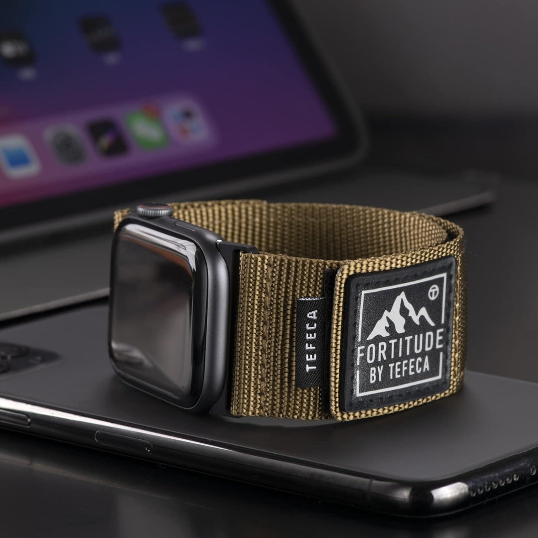 Tefeca Fortitude Serie Ultrawide Armband Kompatibel mit Apple Watch Ultra/Ultra2 Serie 9/8/SE2/7/6/S