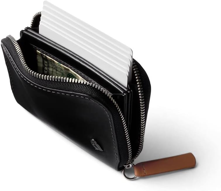 Bellroy Folio Mini – (Geldbörse, Münzbeutel) - Black Schwarz, Schwarz