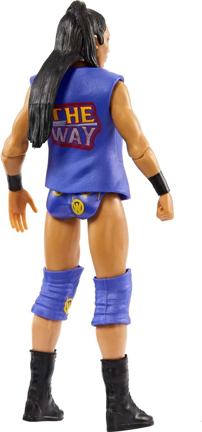 Mattel WWE Basic Actionfigur, Indi Hartwell, beweglich, 15,2 cm, Sammlerstück für Kinder ab 6 Jahren