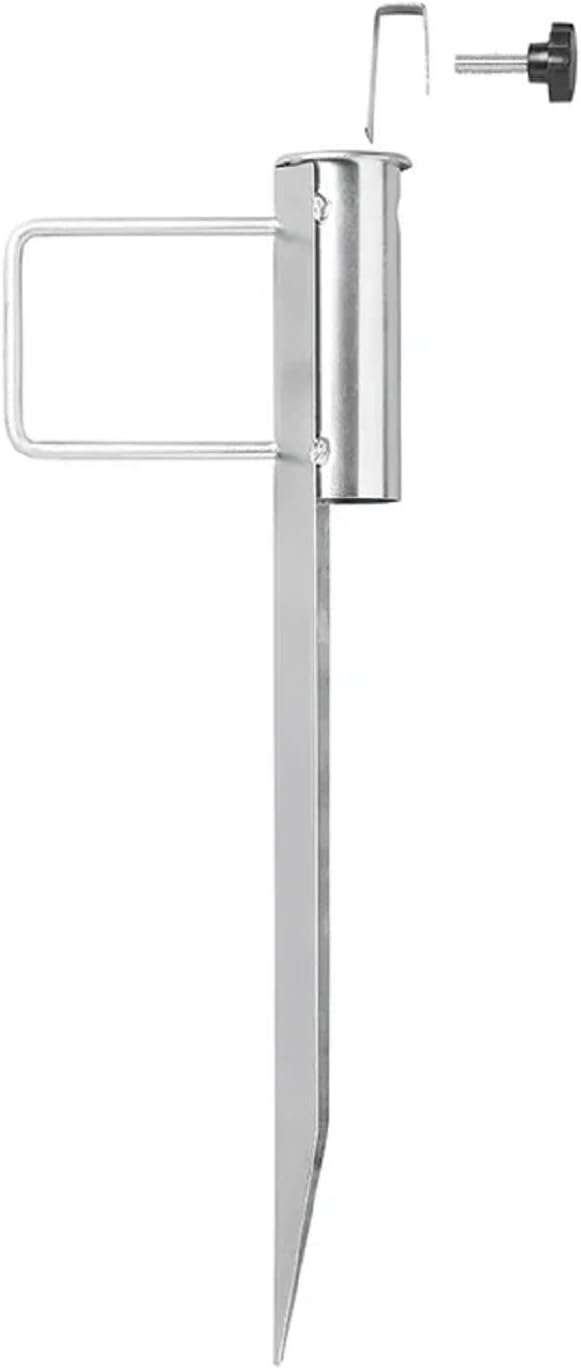 2 STK Bodenhülse Sonnenschirm Wäschespinne 35 mm, 45 cm betonierbar | Rasendorn für Wäschespinne, So