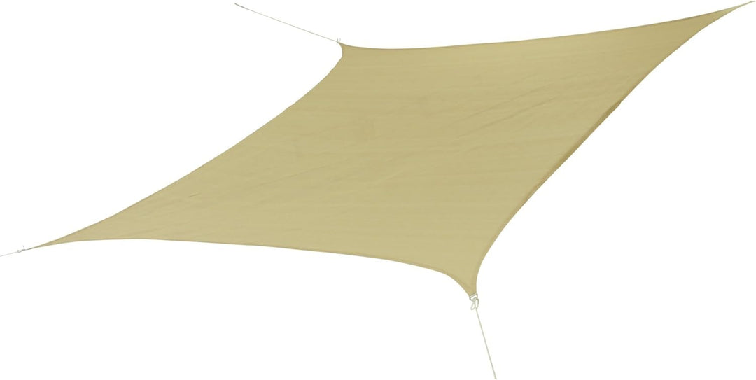 10T Patterson quadratisches Tarp 5x5 m Sonnensegel wetterbeständig atmungsaktiv 90 % Verschattung