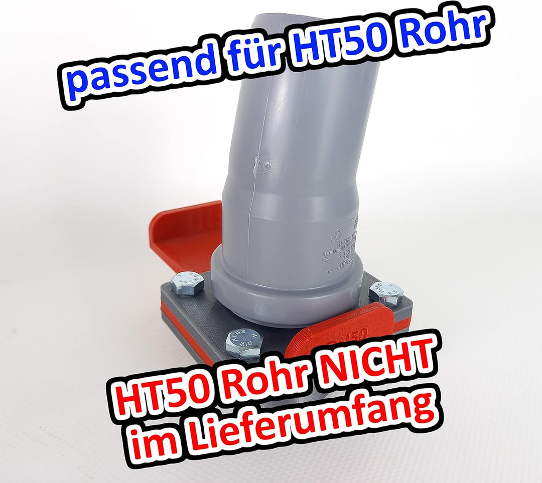 GENERISCH Absperrschieber Absauganlage | Durchmesser 50mm | BlastGate DN 50 mit manuellem Sperrschie