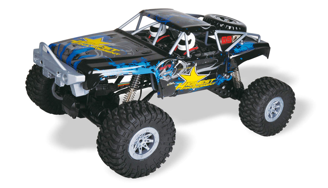 Amewi Double Bridge Brushed 1:10 RC Modellauto Elektro Crawler Allradantrieb (4WD) RtR 2,4GHz inkl.,