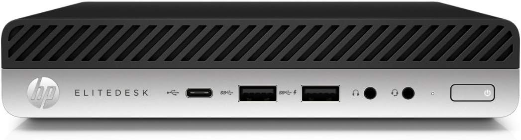 HP EliteDesk 800 G3 Desktop Mini USDT Intel Quad Core i5 256GB SSD Festplatte 8GB Speicher Windows 1