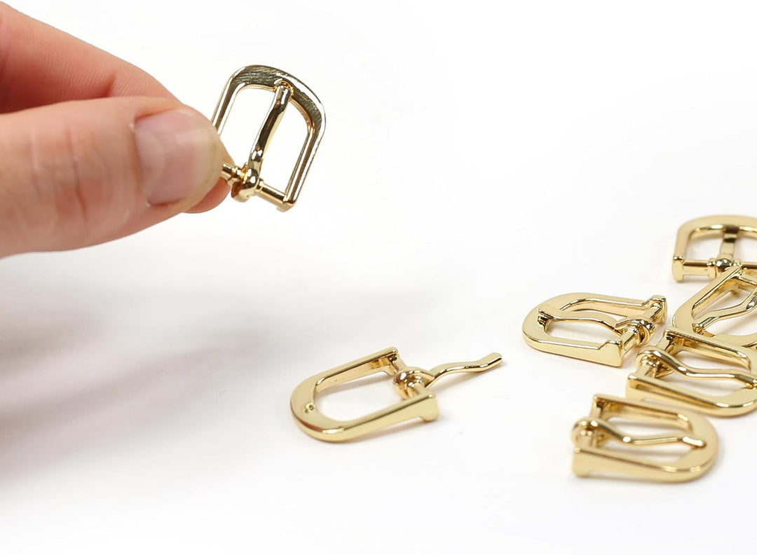 Hobby Horse Trensen Set ◆GOLD EDITION◆: DIY Materialset mit schwarzem Leder (ohne Anleitung)