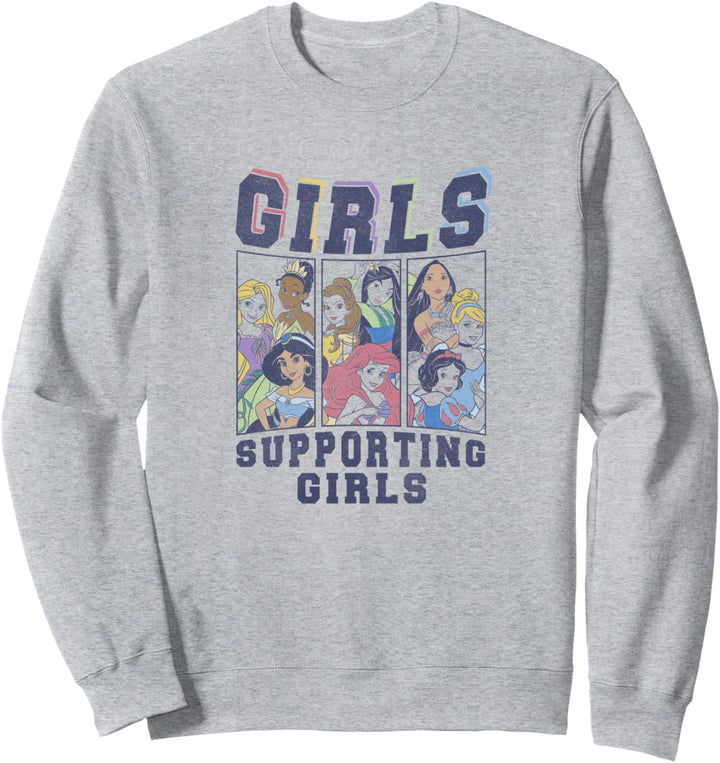 Disney Group Shot Girl Helping Girls Sweatshirt