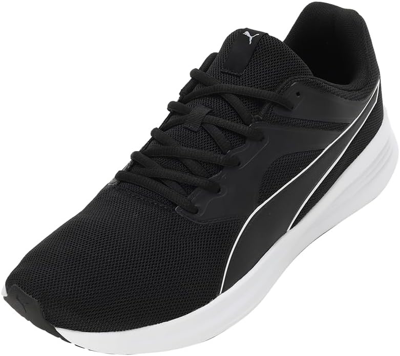 PUMA Unisex Transport Laufschuh 40.5 EU Puma Black Puma White, 40.5 EU Puma Black Puma White