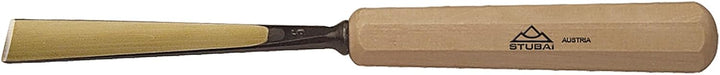 STUBAI Schnitzersatzset Kerbschnitzmesser Set Serie 52, 6-teilig - Balleisen 5 mm & 10 mm + Hohleise