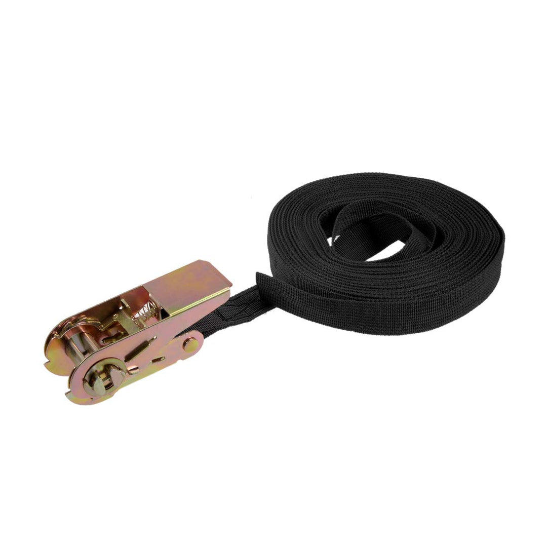 sourcing map Spanngurte Ratschen Zurrgurt mit Ratsche 250Kg Schwarz