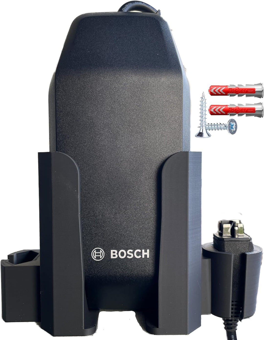 Premium Wandhalterung für das Bosch Ladegerät eBike - Stabile und sichere Aufbewahrung für Ihr eBike