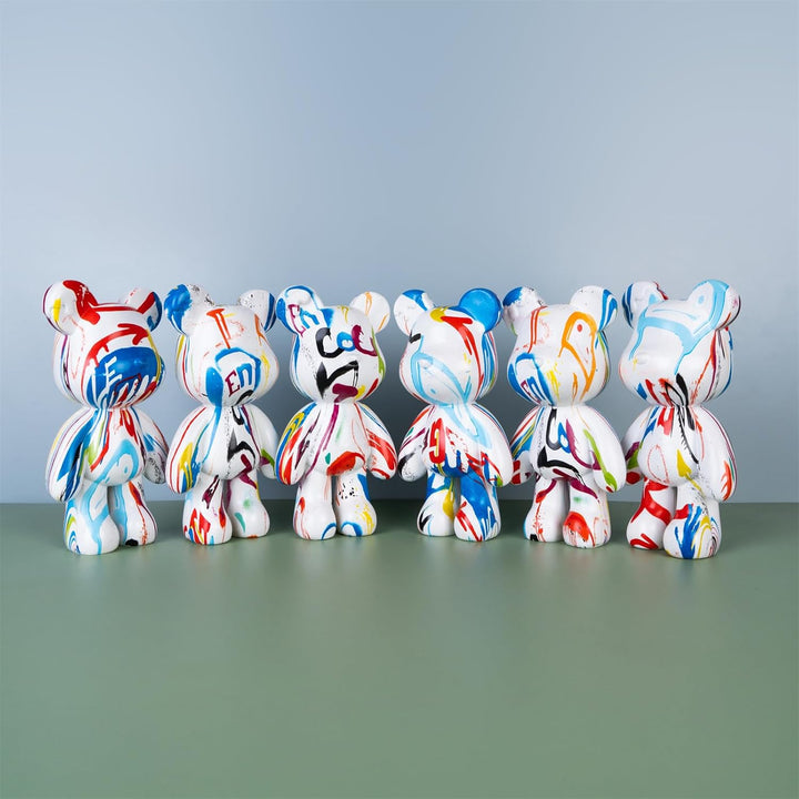 Coniuty Tierskulptur Harz Bär Statue Dekor Kunst Figur Home Ornament Dekoration für Büro, Wohnzimmer