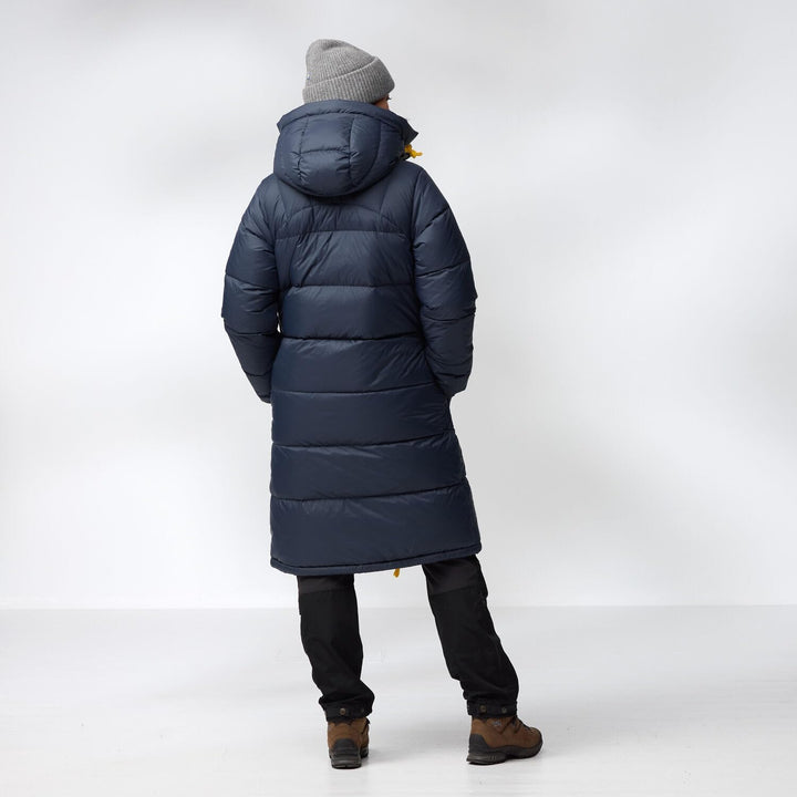 Fjällräven Damen Expedition Long Down Parka Daunenparka (1er Pack) XXS Fossil, XXS Fossil