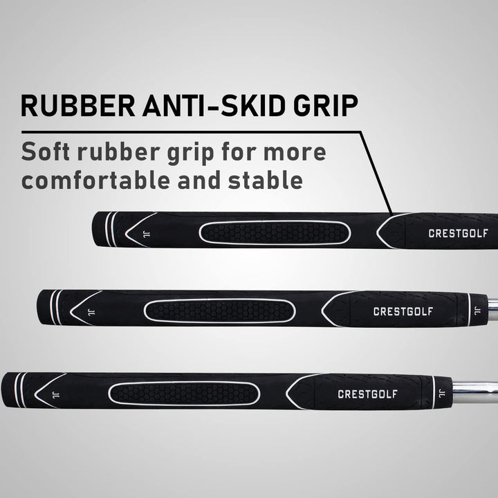 CRESTGOLF 35 Zoll Edelstahl Golf Insert Putter Blade Golf Putter, Golf Putter für Herren Rechtshände