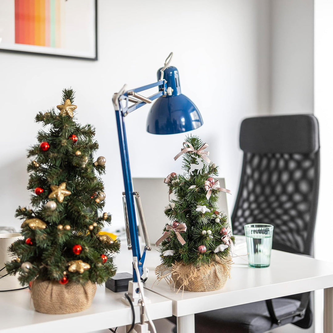 Creative Home Kleiner Weihnachtsbaum Tannenbaum Künstlich | 50 cm | Künstlicher Weihnachtsbaum Deko