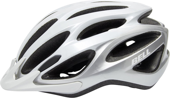 Bell Kinder Sidetrack Fahrradhelm unisize white/silver, unisize white/silver