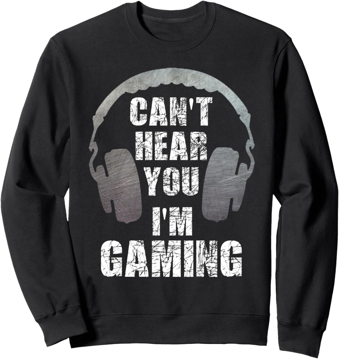 Lustiger Gamer Zocker Spruch Jungs Jungen Teenager Sweatshirt