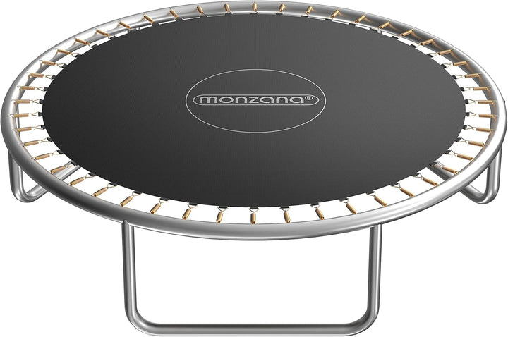 Monzana Trampolin Sprungtuch Ø 183/244/305/366/427 cm 30-96 Ösen 8-Fach vernäht UV-beständig 13,5-14