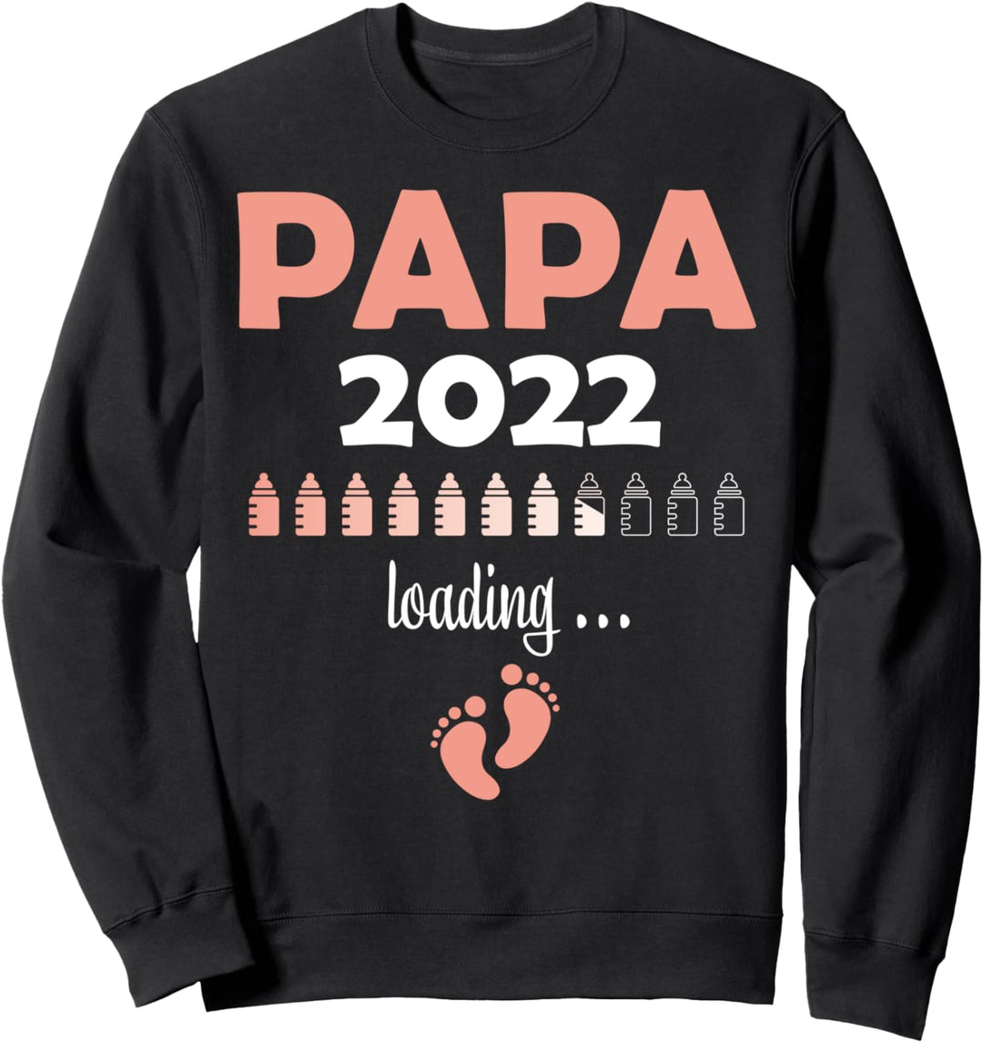 Zukünftiger Papa 2022 Schwangerschaft Werdender Vater Sweatshirt