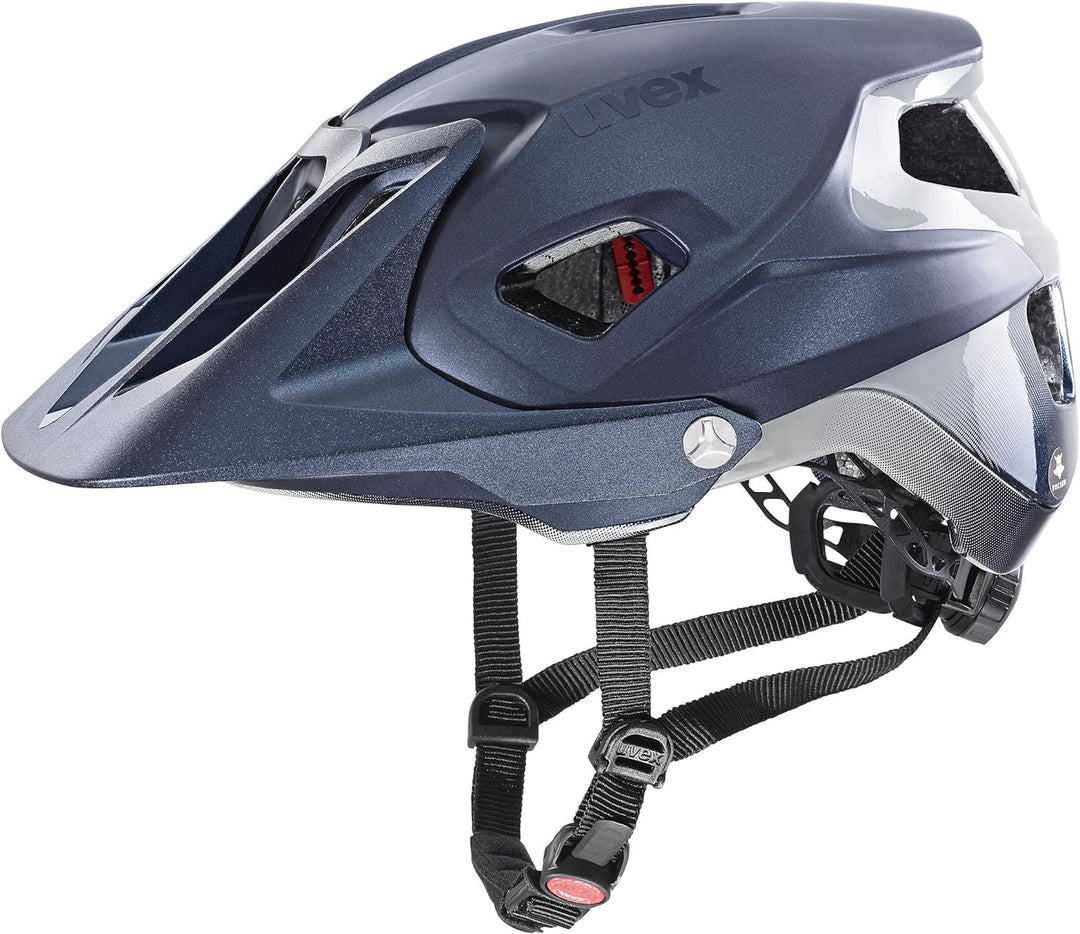Uvex Quatro Integrale Tocsen All Mountain Enduro MTB Fahrrad Helm matt blau 2023 56-61 cm, 56-61 cm