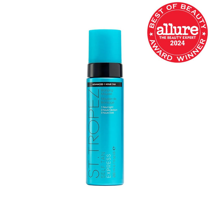 St.Tropez Self Tan Express Bronzing Mousse, 1er Pack (1 x 200 ml) Single, Single