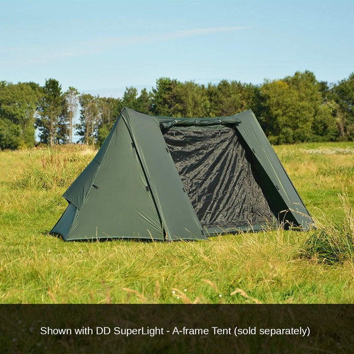 Innenzelt mit wasserfestem Boden und Moskitonetz passend zu A-Zelt von DD hammocks