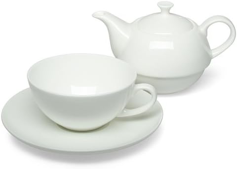 Cha Cult Tea-for-One "Melly / Sophie" weiss - Bone China