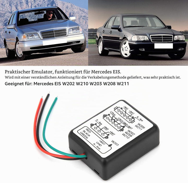 Auto Emulator Simulator Kabel Auto Emulator Zubehör für MB ESL Passend für EIS W202 W210 W203 W208 W