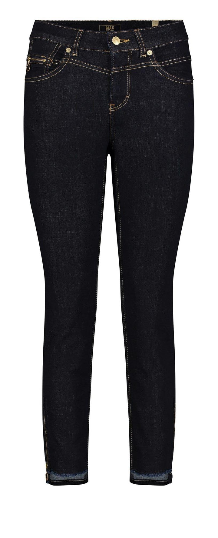 Mac - Damen 5-Pocket Jeans, Rich Slim (5755-90-0389L) 34 Fashion Rinsed (D683), 34 Fashion Rinsed (D