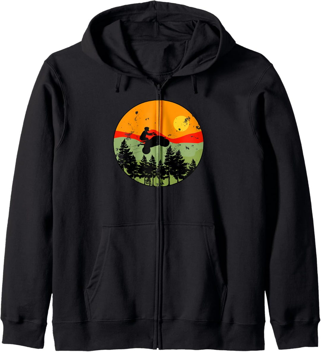 Quadfahrer Quad Kapuzenjacke